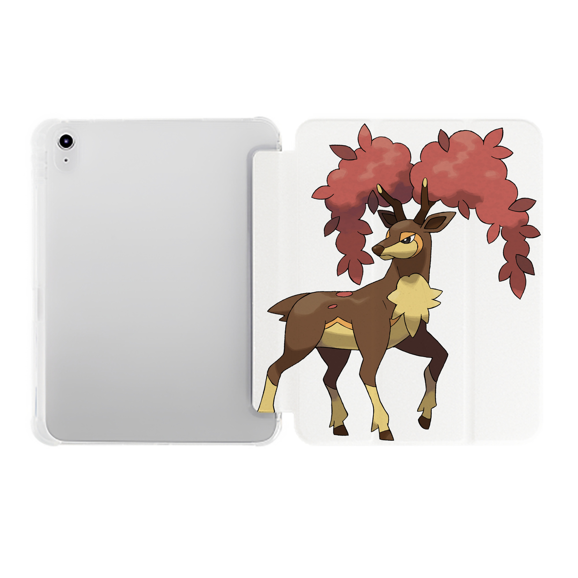 （画像用） ポケットモンスター Pokémon IPad ケース ペン収納付き 三つ折りスタンド PUレザー×シリコン 対応機種9.5/10.5/10.9インチ